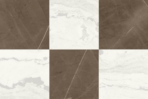 FloorPops x Chris Loves Julia Bonneville Bronze Peel and Stick Floor Tiles, FP6524